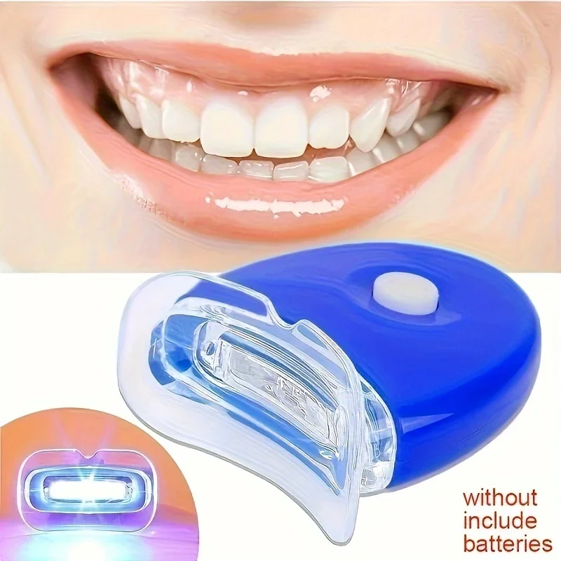 Teeth Whitening With Laser - Whitening Blue Light UV Light Bleaching
