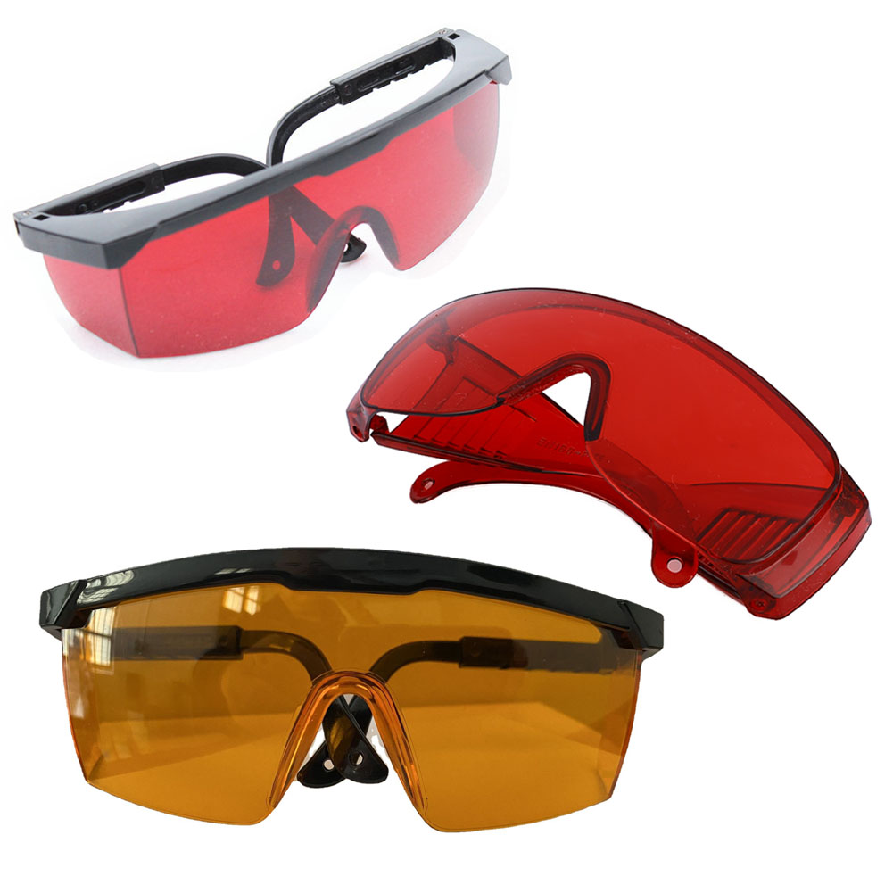 Teeth Whitening With Laser - Dental Lab Eye Protection Glasses Optical