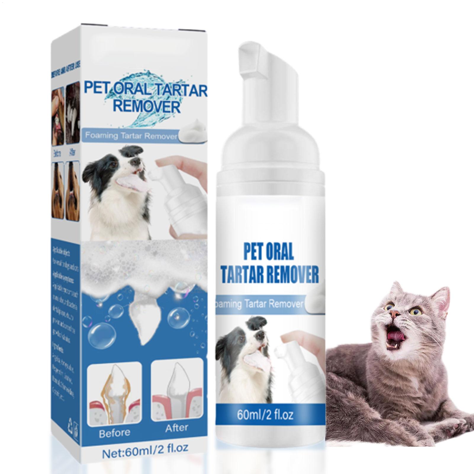 Colgate Whitening Teeth - New 60ml Pets OralCare Foam Gentle