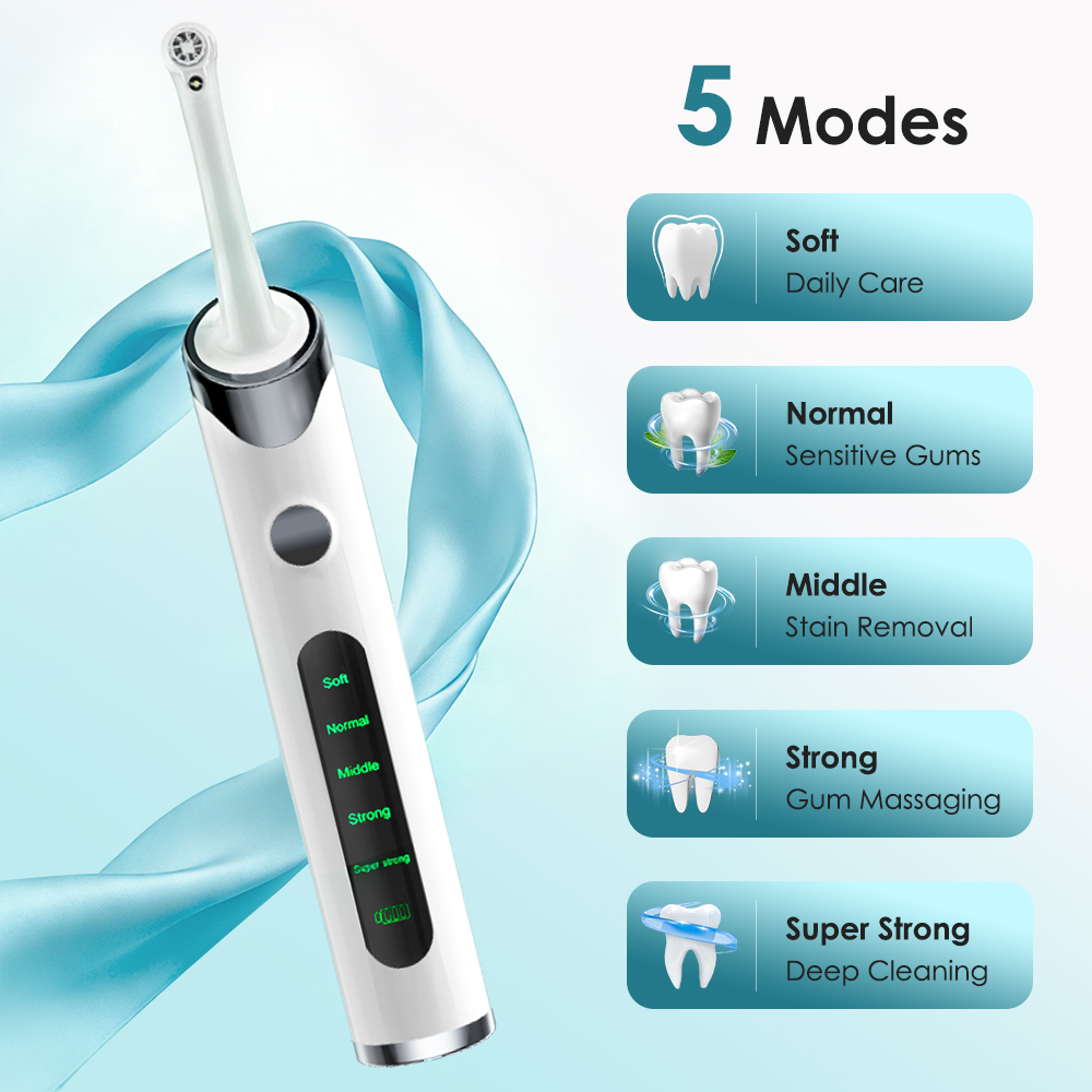 Electric Tooth Polisher Dental - огляд і ціна Teeth Whitening Toothbrush