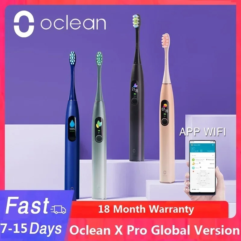 Oclean X Pro Sonic Electric To - огляд і ціна Teeth Whitening Toothbrush