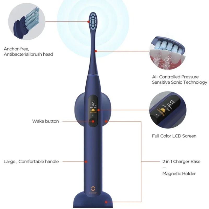 Oclean X Pro Sonic Electric To - огляд і ціна Teeth Whitening Toothbrush