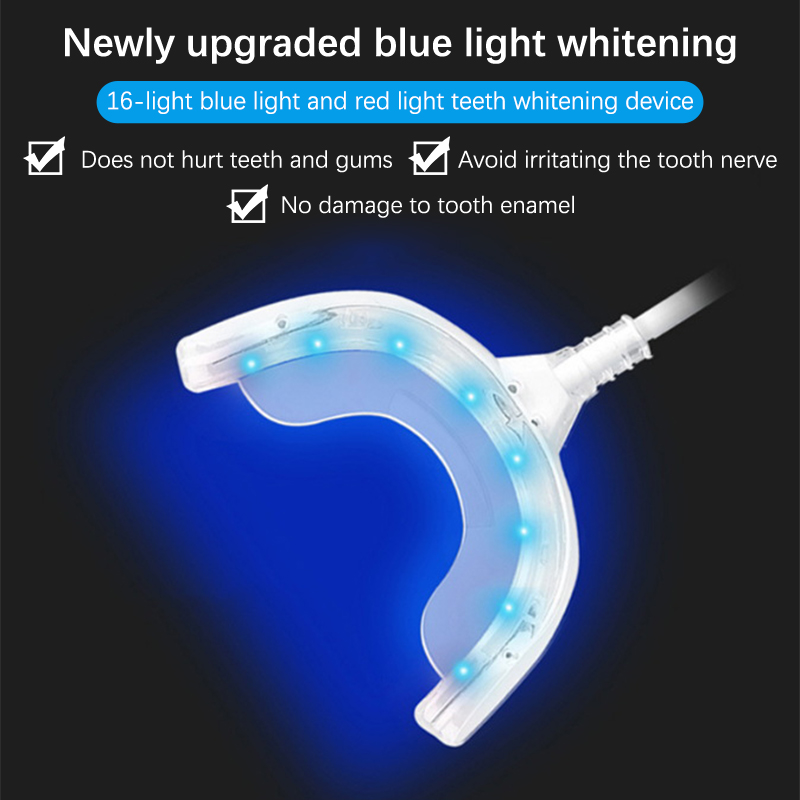 1PCS 4in1 Teeth Whitening 16 L - огляд і ціна Teeth Whitening With Blue Light