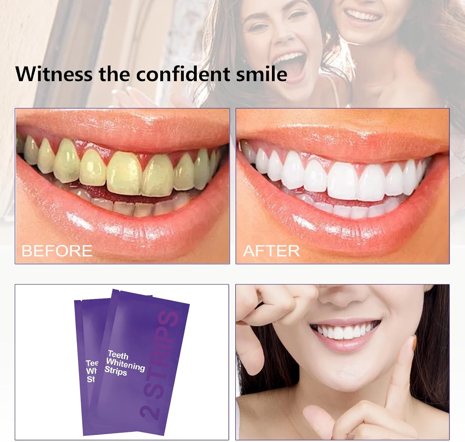 7pcs Premium Purple Whitening  - огляд і ціна Teeth Whitening Kit At Home