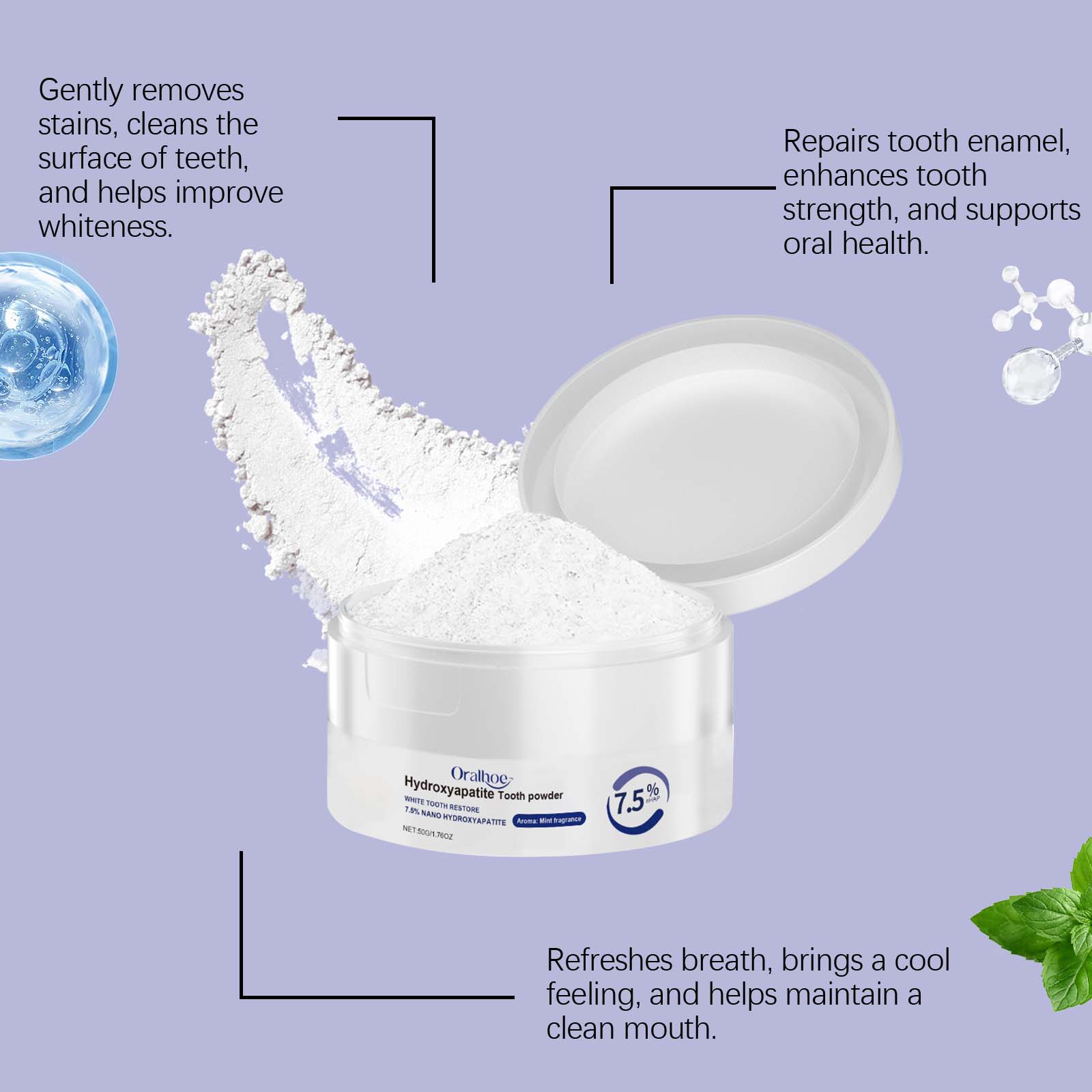 Delicate teeth care, strong cl - огляд і ціна Teeth Whitening Oil Pulling