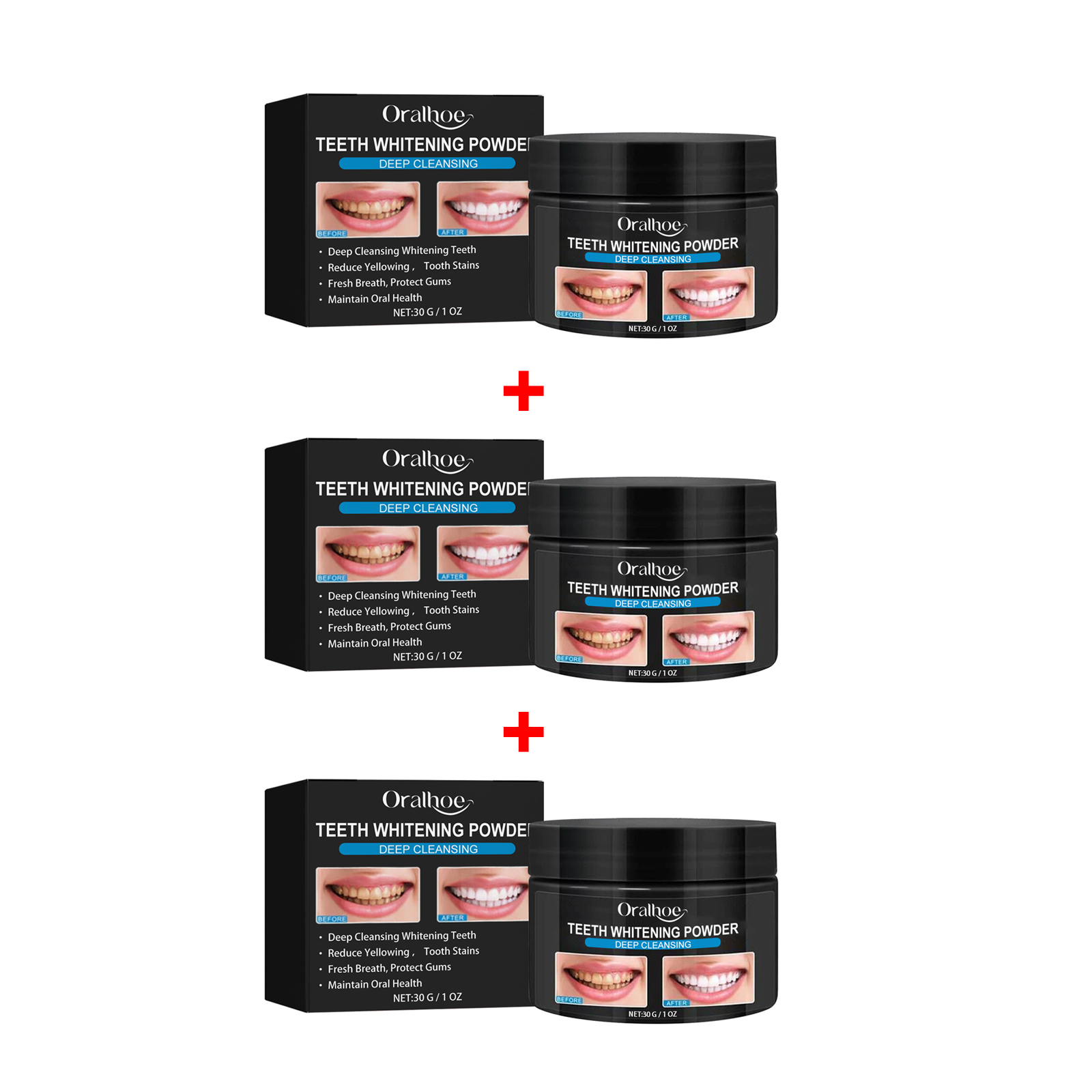 Charcoal Whitening Teeth Powde - огляд і ціна Teeth Whitening Hismile