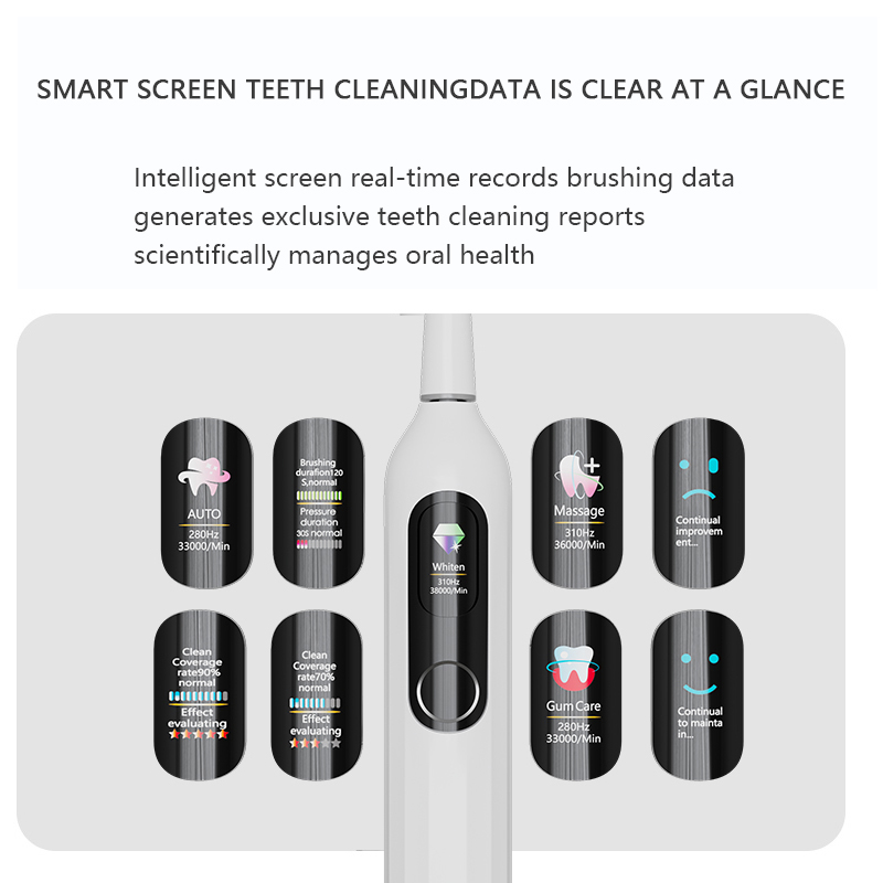 Sonic Vibration Electric Tooth - огляд і ціна Teeth Whitening Toothbrush