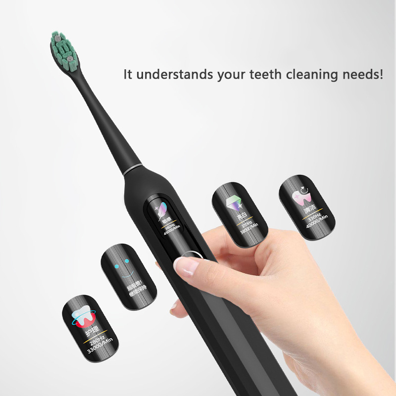 Sonic Vibration Electric Tooth - огляд і ціна Teeth Whitening Toothbrush