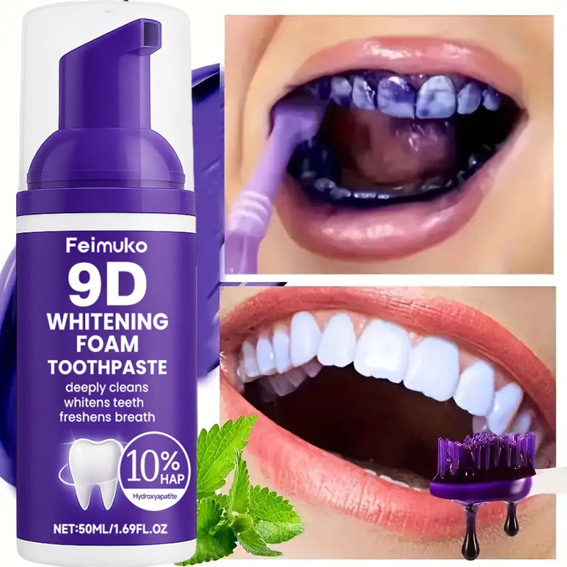 9D Purple Teeth Whitening Toot - огляд і ціна Teeth Whitening That Works