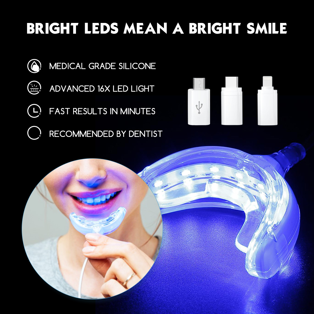 Luxsmile Smart LED Teeth White - огляд і ціна Teeth Whitening With Blue Light