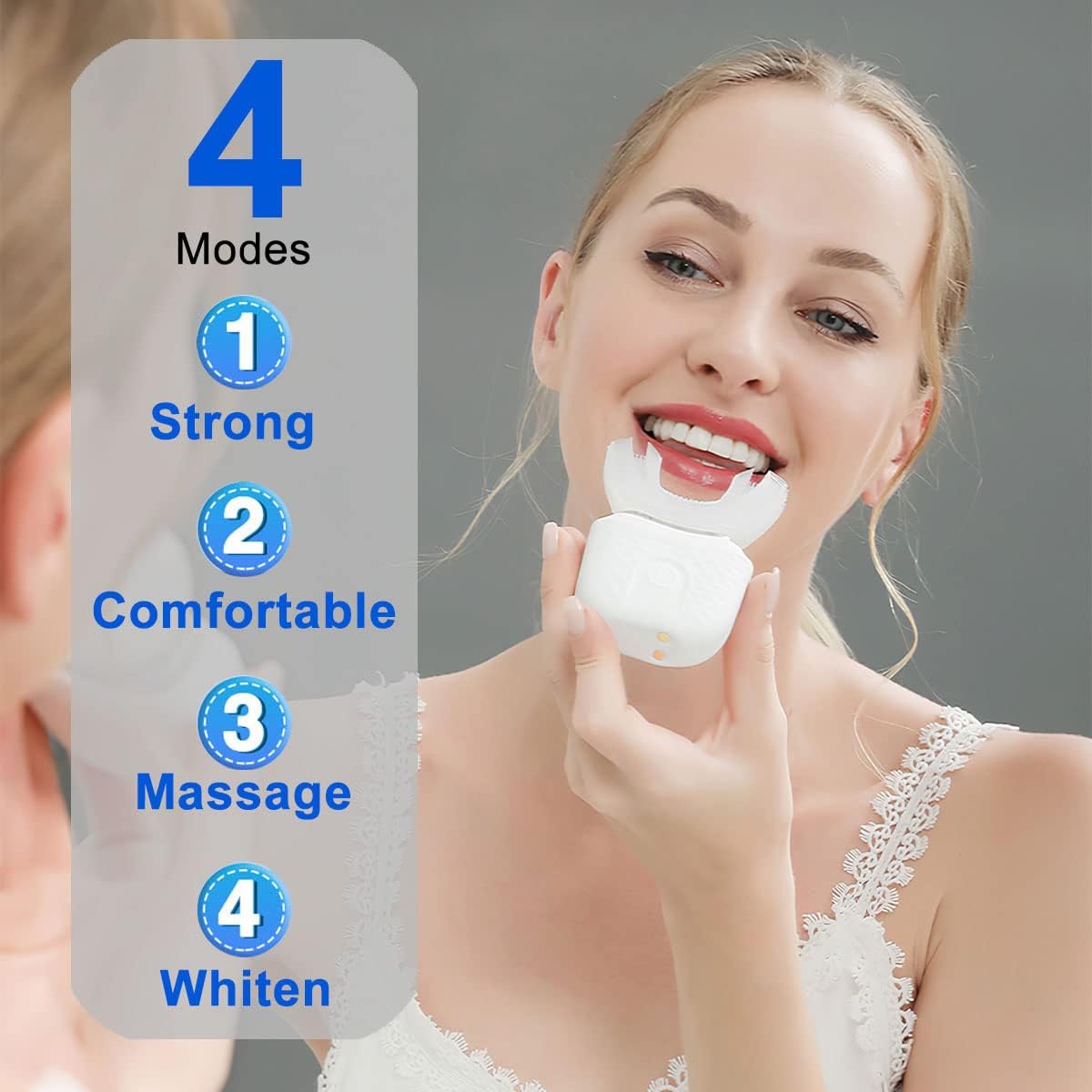 Dental Care U shape electric t - огляд і ціна Teeth Whitening Toothbrush