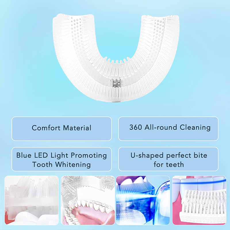 Dental Care U shape electric t - огляд і ціна Teeth Whitening Toothbrush