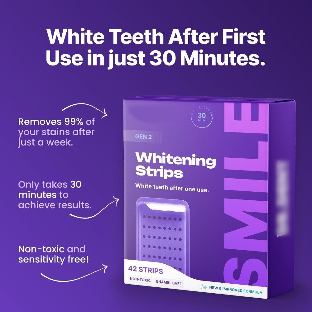 42 Pack Purple Teeth Whitening - огляд і ціна Teeth Whitening Gel Refills