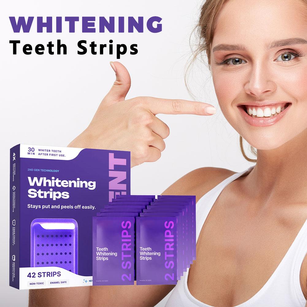 42 Pack Purple Teeth Whitening - огляд і ціна Teeth Whitening Gel Refills