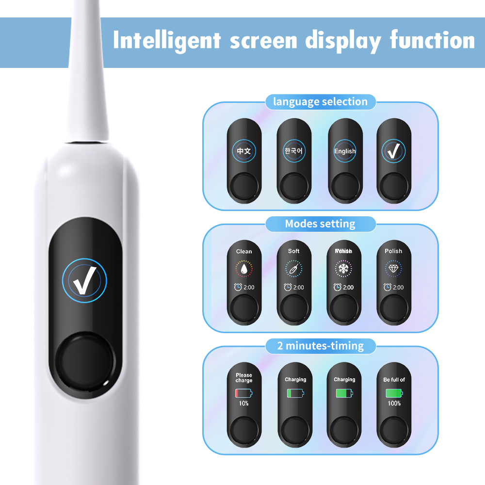 X800-U Electric Toothbrush USB - огляд і ціна Teeth Whitening Toothbrush