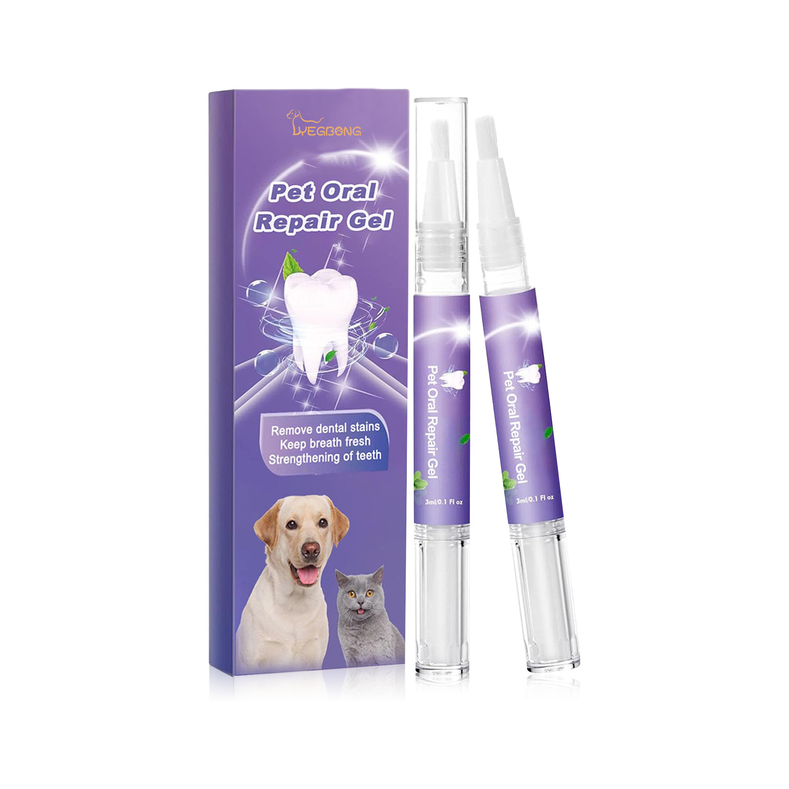 Pet Oral Repair Gel Puppy Tart - огляд і ціна Teeth Whitening Before And After