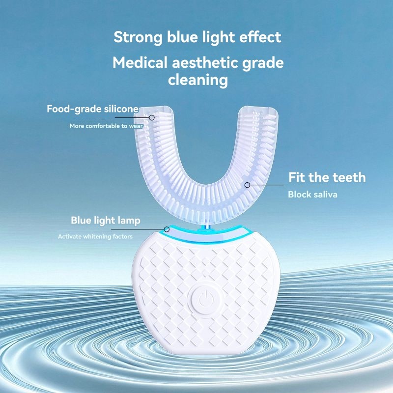 B83B-U-Shaped Electric Toothbr - огляд і ціна Teeth Whitening Toothbrush