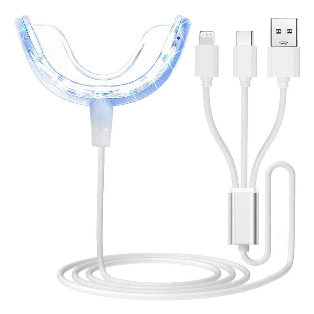 Teeth Whitening Accelerator Li - огляд і ціна Teeth Whitening With Blue Light