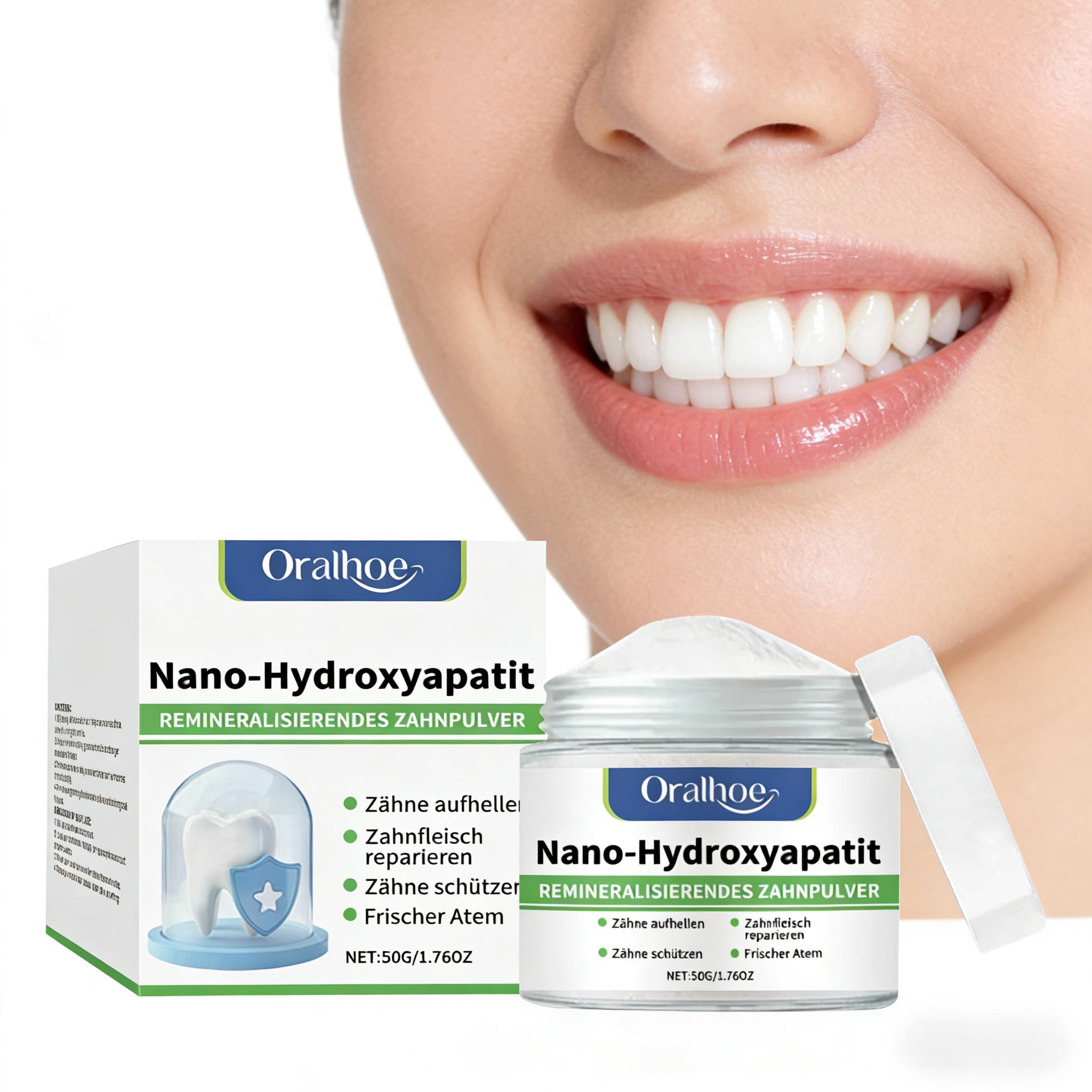 Oralhoe Whitening Tooth Powder - огляд і ціна Teeth Whitening Hismile