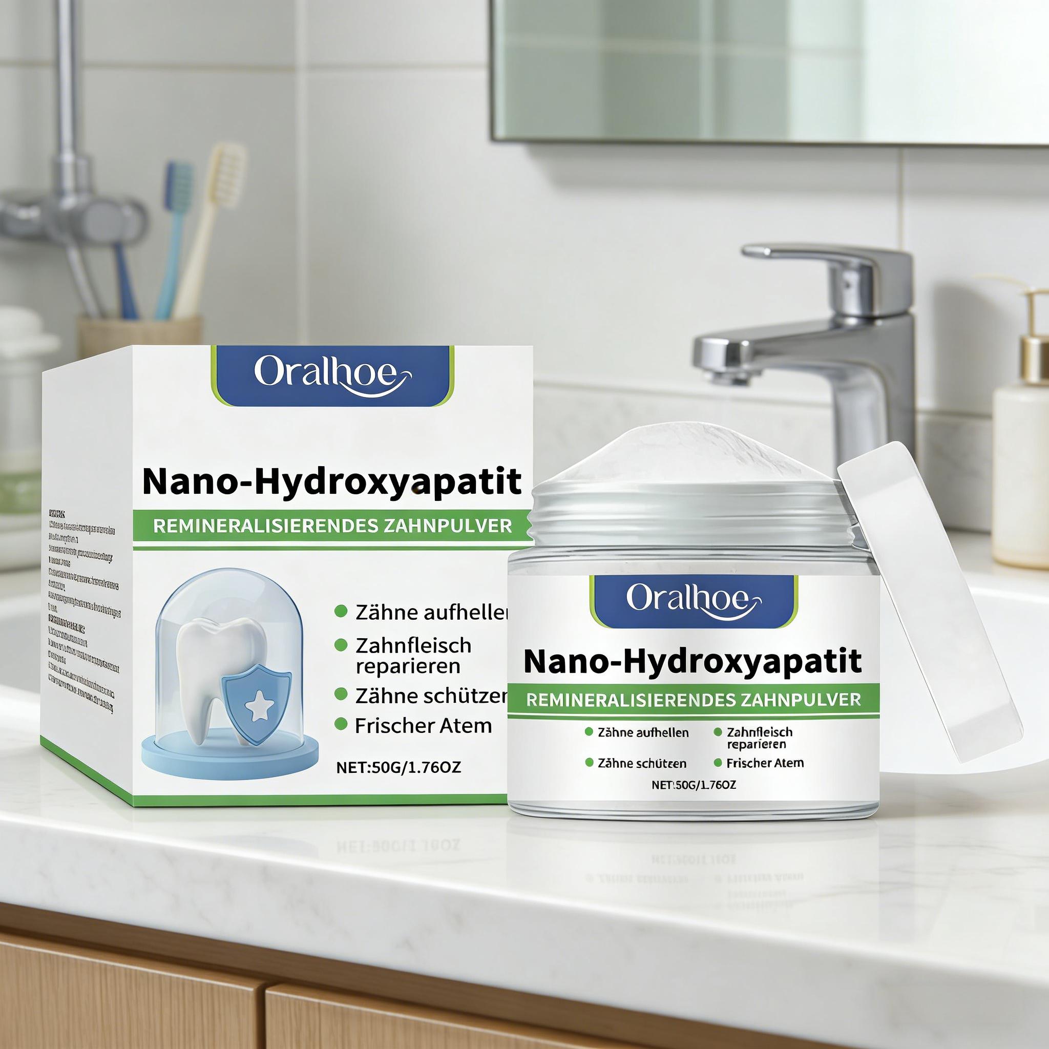 Oralhoe Whitening Tooth Powder - огляд і ціна Teeth Whitening Hismile