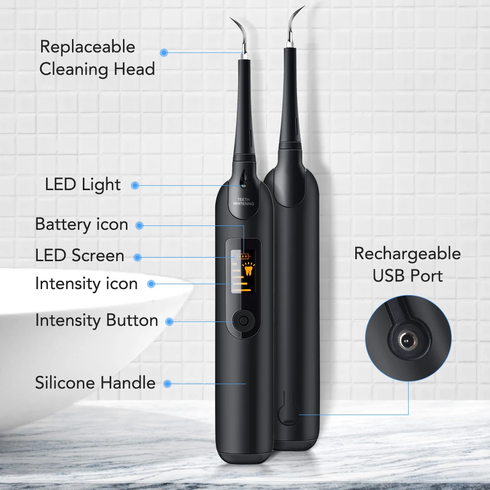 Electric Dental Scaler Toothbr - огляд і ціна Teeth Whitening Toothbrush
