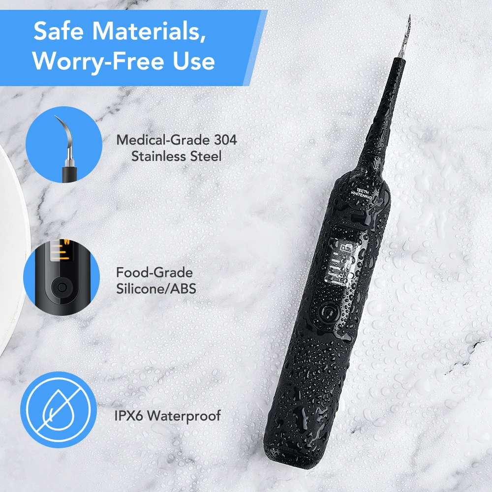 Electric Dental Scaler Toothbr - огляд і ціна Teeth Whitening Toothbrush