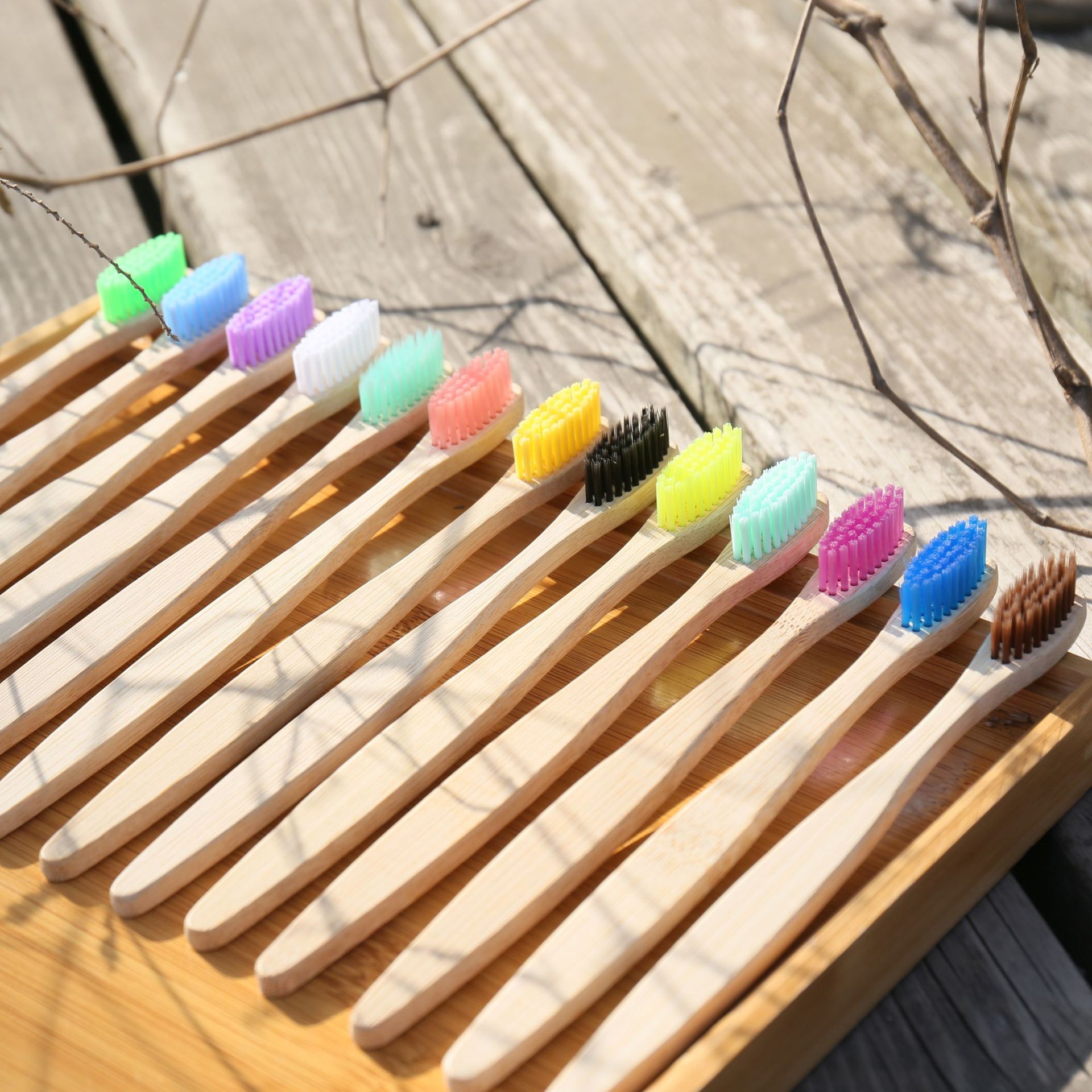 100PCS Colorful Natural Bamboo - огляд і ціна Teeth Whitening With Laser