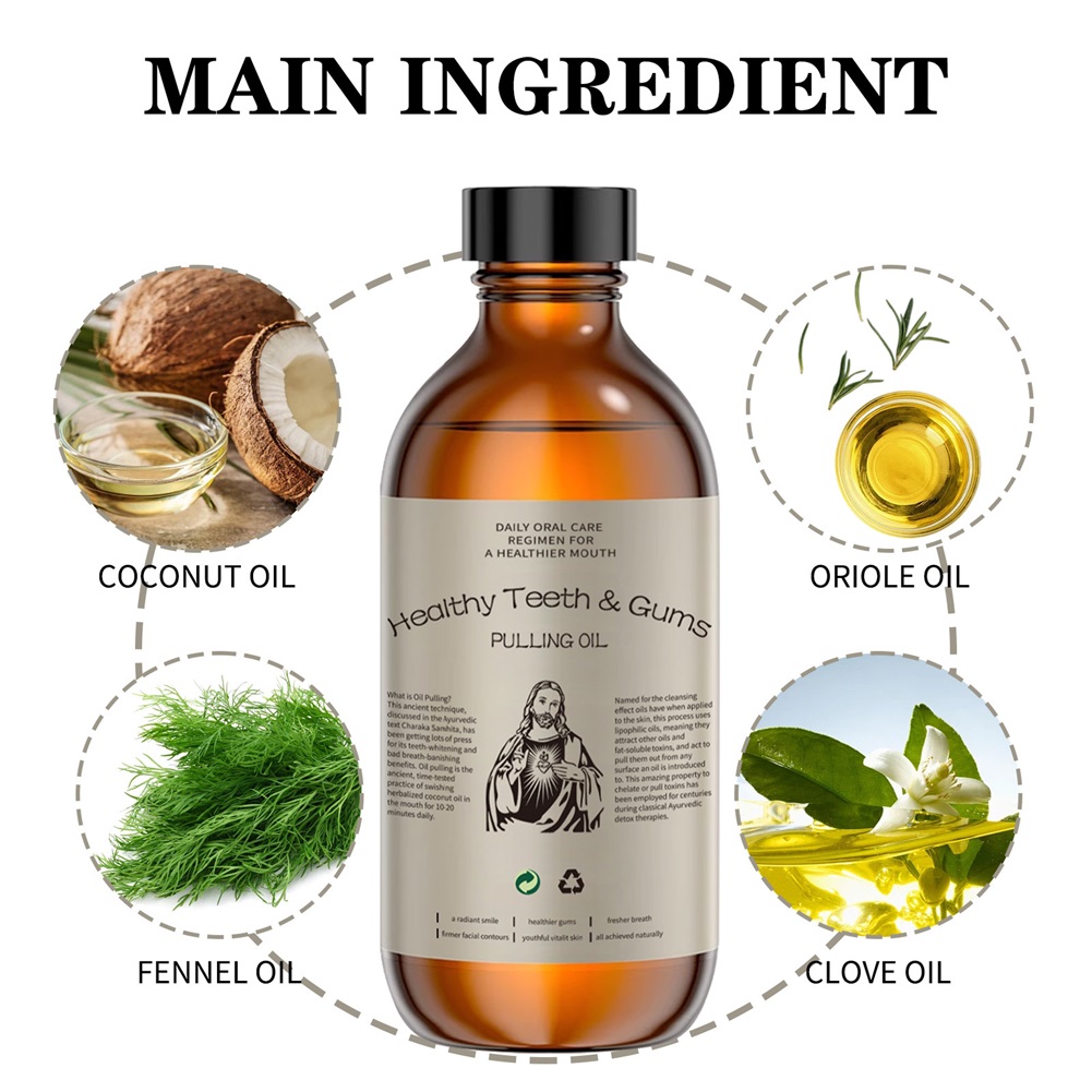 Coconuts Pulling Oil Mouthwash - огляд і ціна Teeth Whitening Oil Pulling