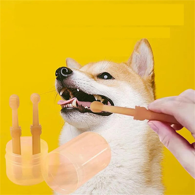 Teeth Whitening Dog Cat Silico - огляд і ціна Teeth Whitening Toothbrush