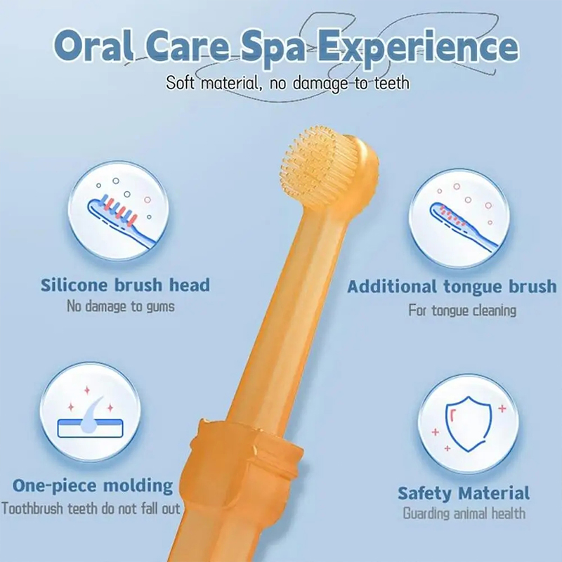 Teeth Whitening Dog Cat Silico - огляд і ціна Teeth Whitening Toothbrush