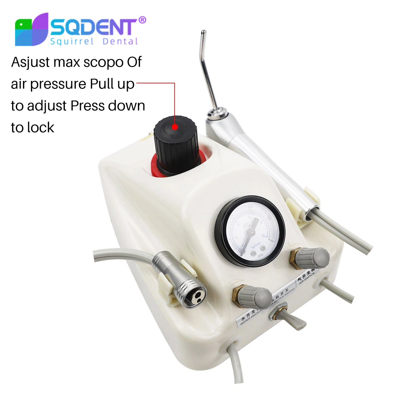 Portable Dental Turbine Unit W - огляд і ціна Teeth Whitening That Works