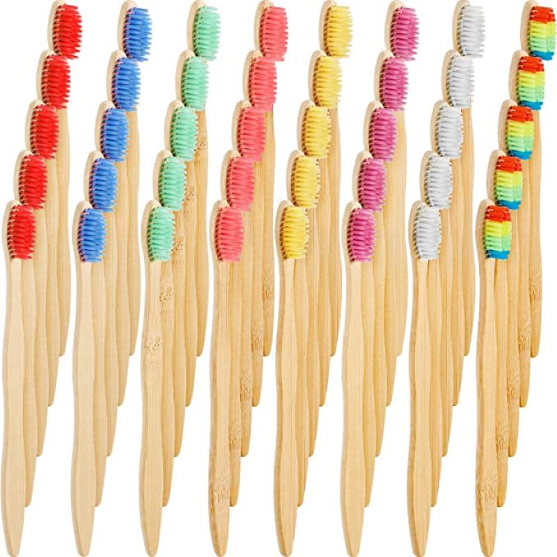 50/100PCS Colorful Natural Bam - огляд і ціна Teeth Whitening With Laser