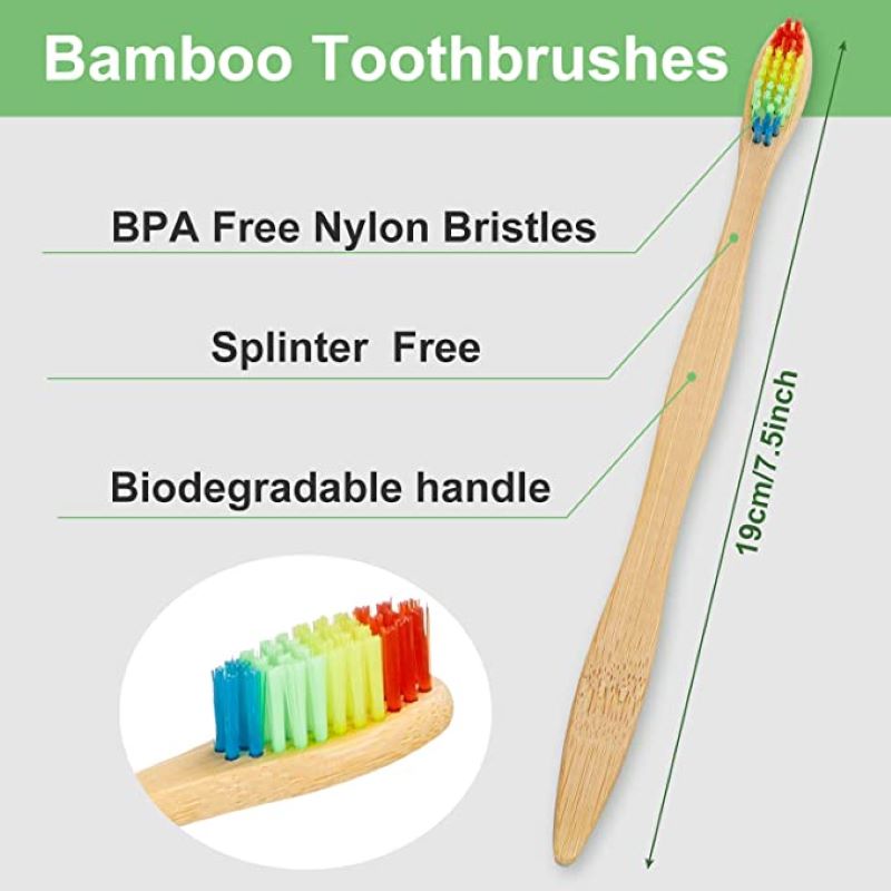 50/100PCS Colorful Natural Bam - огляд і ціна Teeth Whitening With Laser