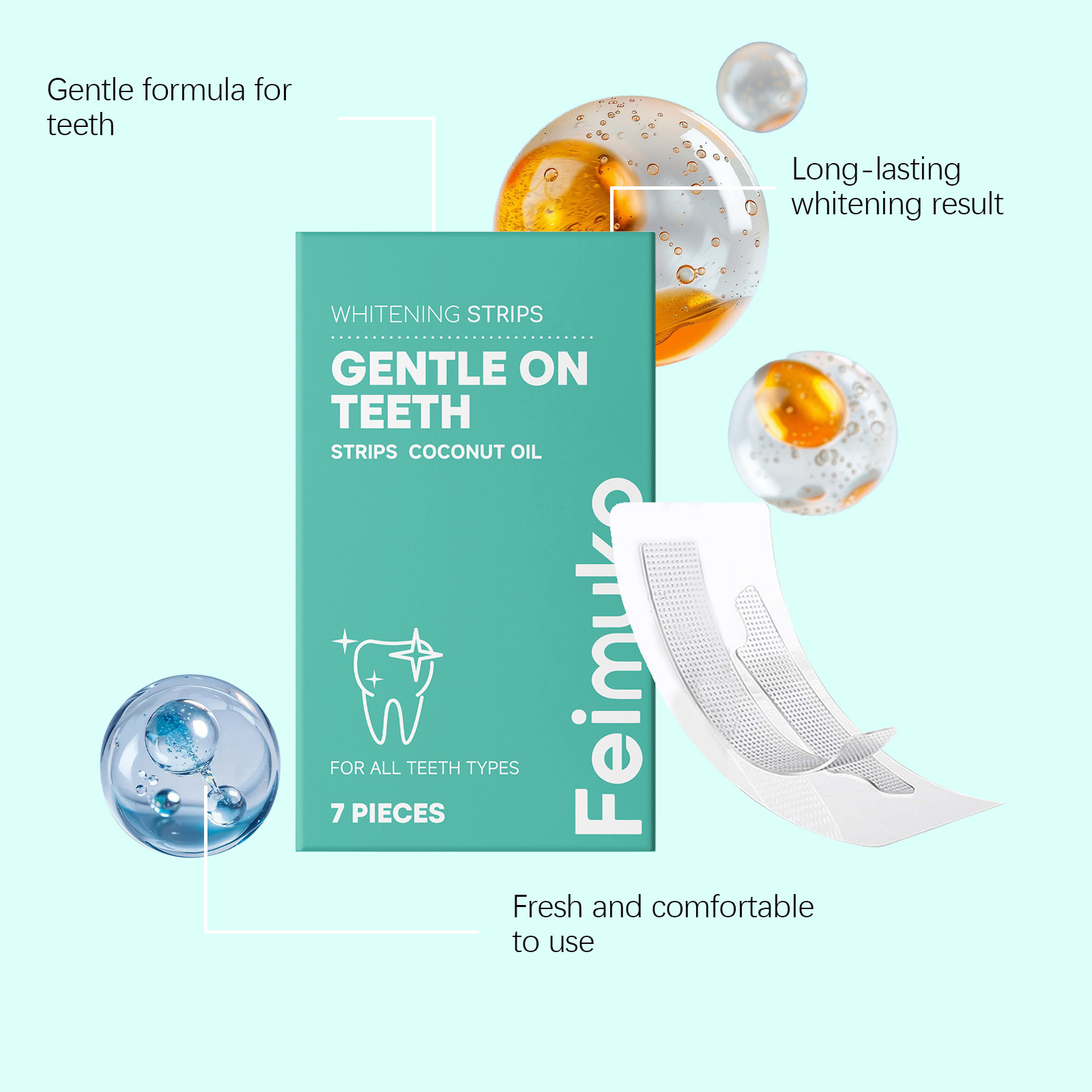 Coconut Oil Teeth Whitening St - огляд і ціна Teeth Whitening Oil Pulling