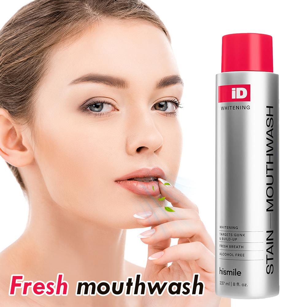 Hismile iD Alcohol Free Mouthw - огляд і ціна Teeth Whitening Hismile