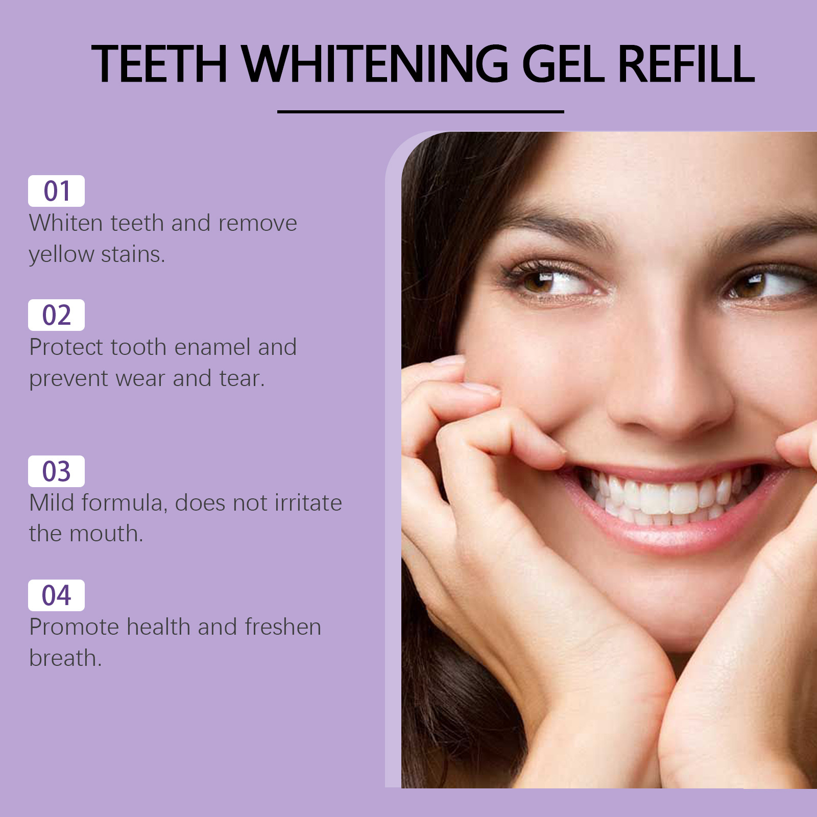 ORALHOE Teeth Whitening Gel Re - огляд і ціна Teeth Whitening Gel Refills