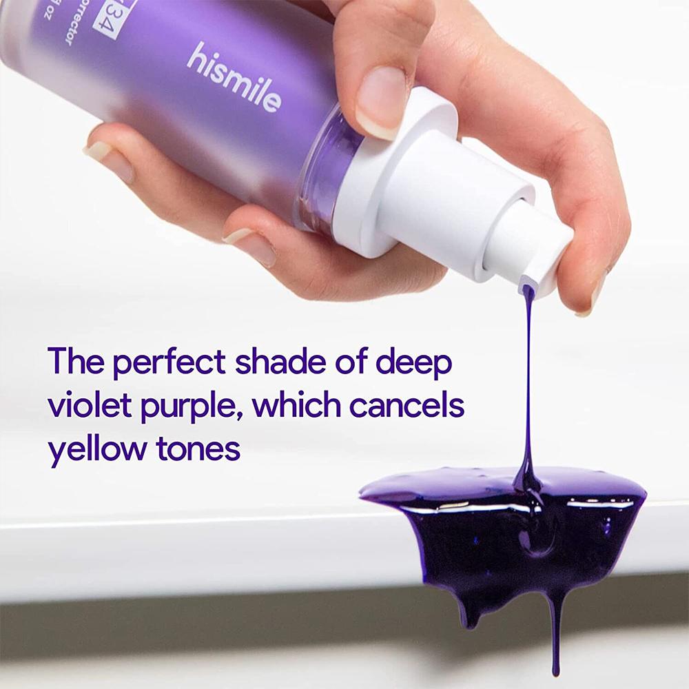 Hismile Purple Toothpaste Teet - огляд і ціна Teeth Whitening Hismile