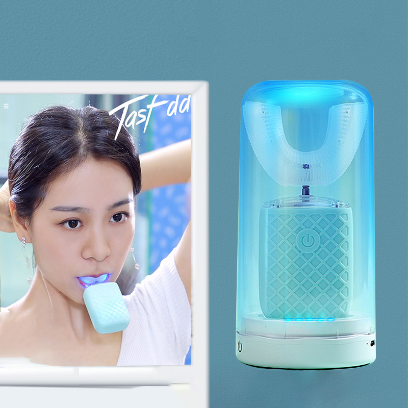 360 Degrees U Shape Electric T - огляд і ціна Teeth Whitening With Blue Light
