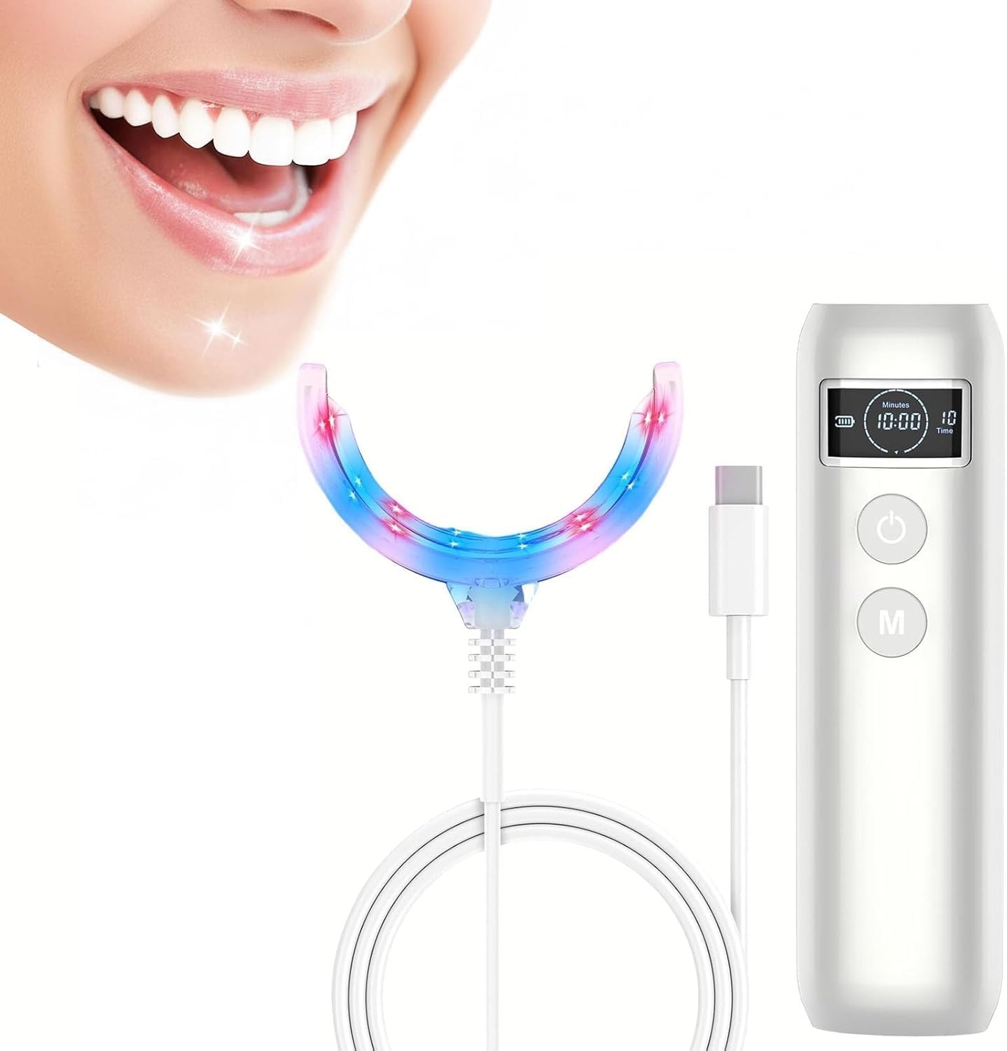 Tooth Whitening Accelerator La - огляд і ціна Teeth Whitening With Blue Light