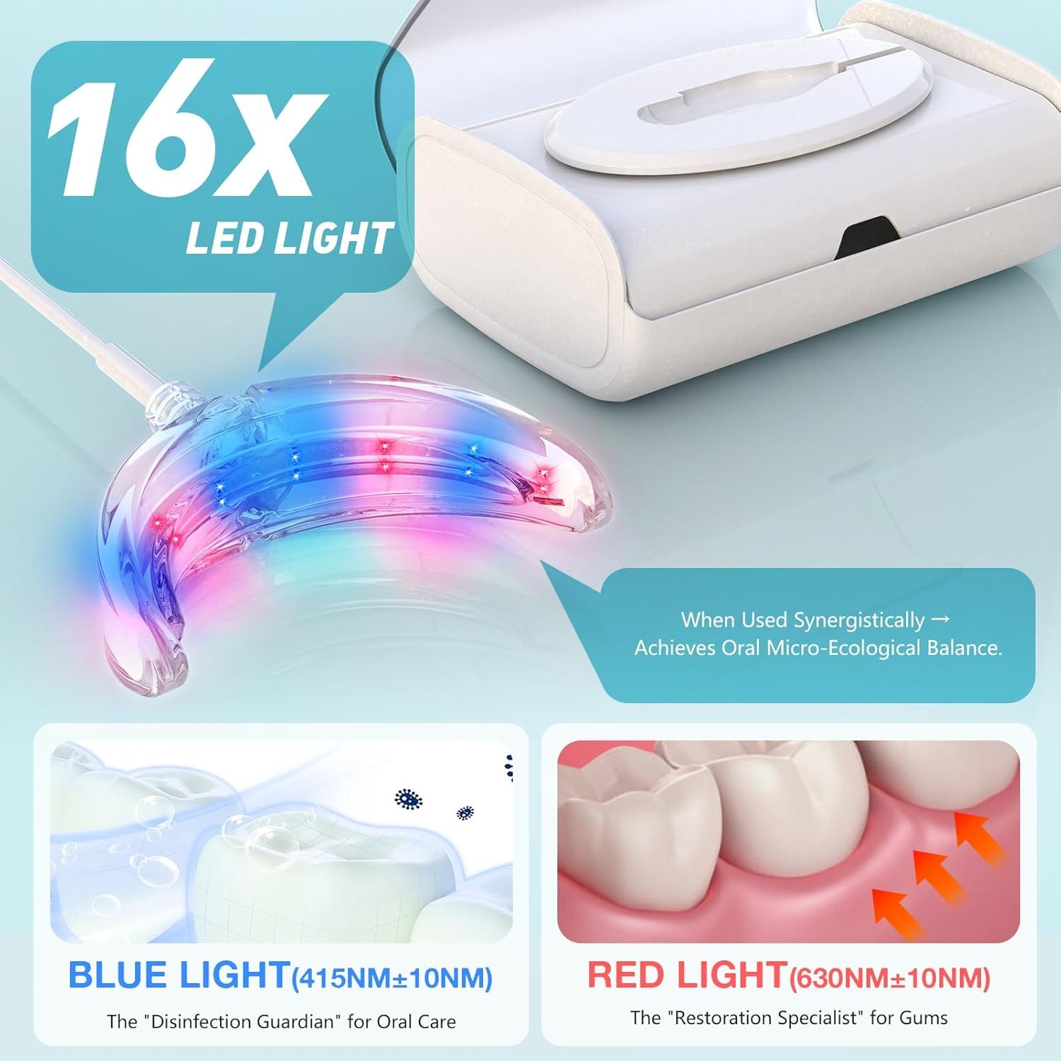 Tooth Whitening Accelerator La - огляд і ціна Teeth Whitening With Blue Light