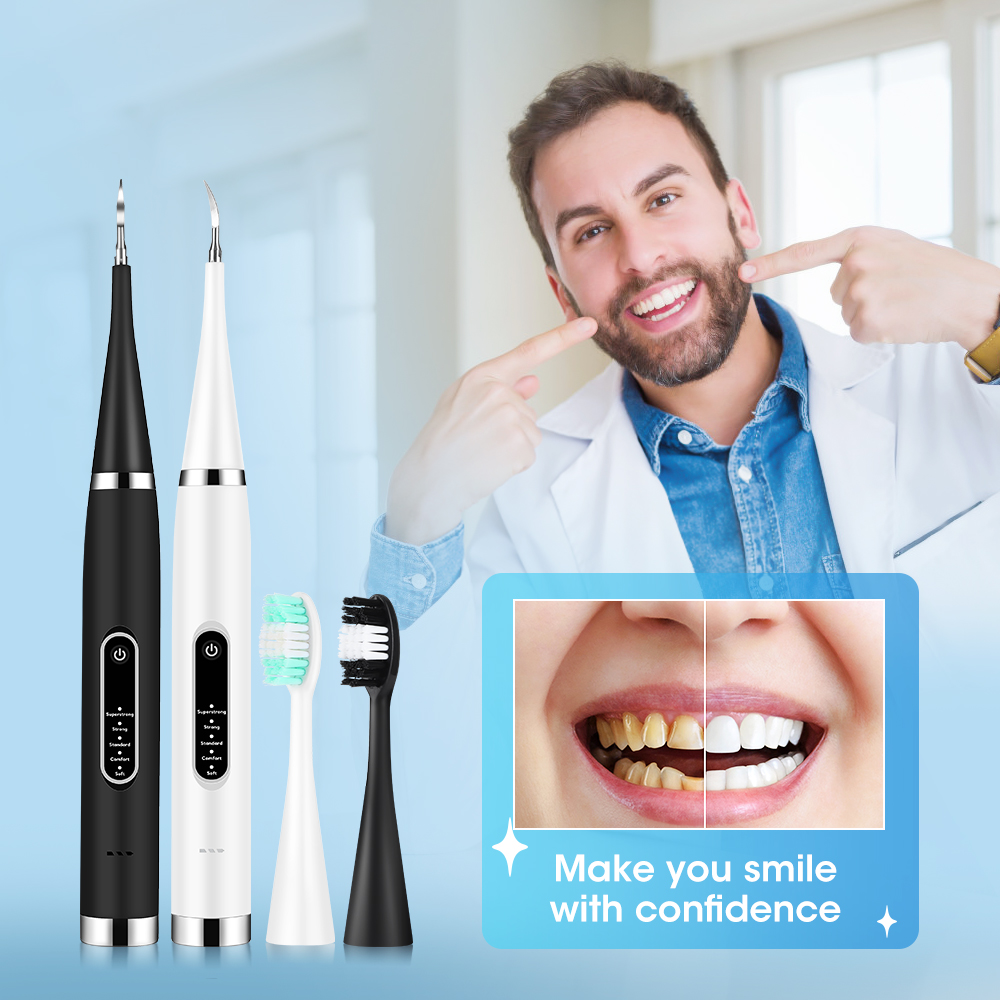 Electric Teeth Cleaner Sonic D - огляд і ціна Teeth Whitening Toothbrush