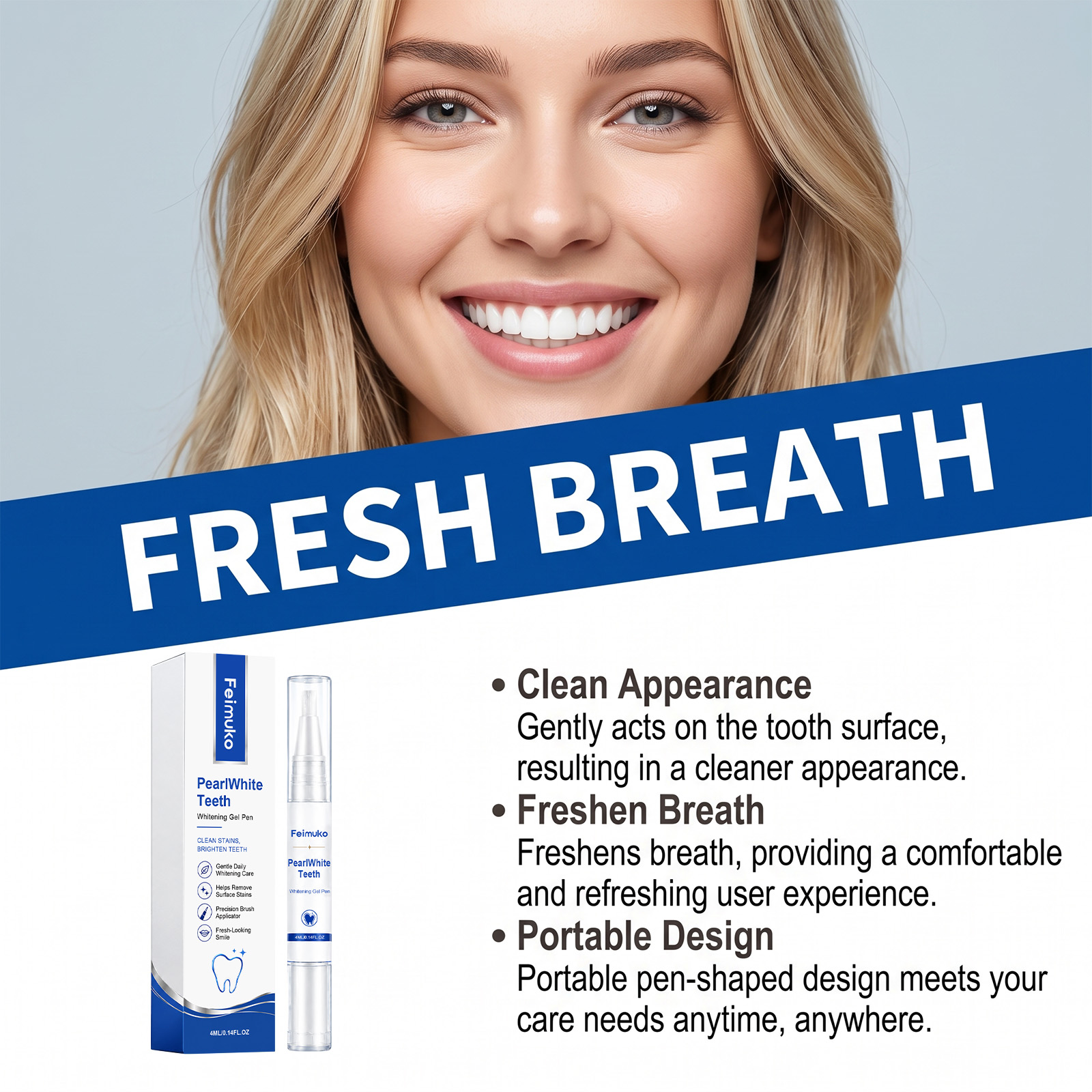 Portable Teeth Whitening Gel P - огляд і ціна Teeth Whitening Before And After